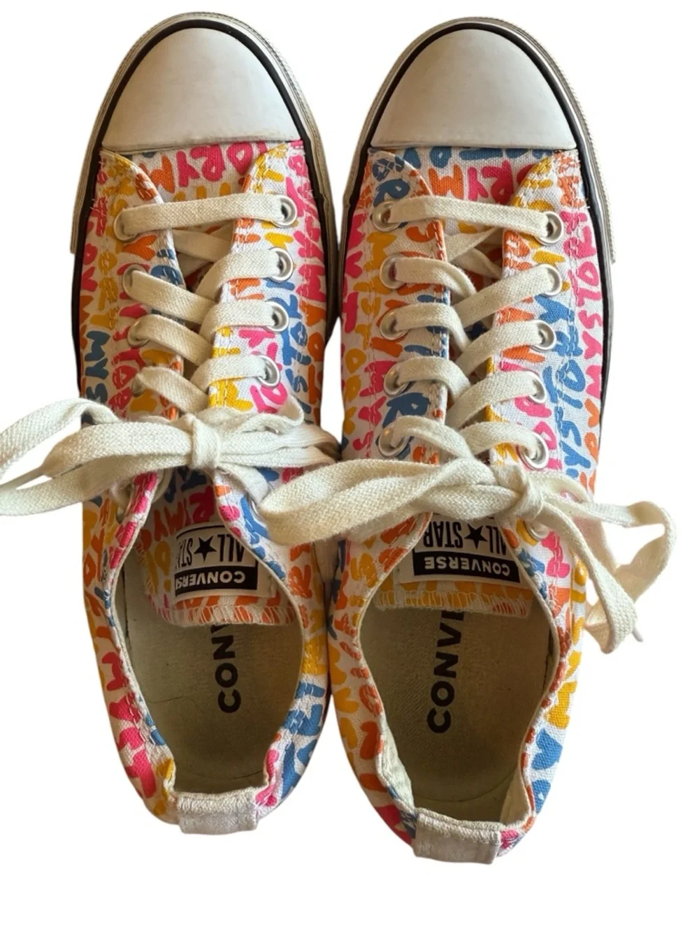Converse Chuck Taylor All Star Platform Low 'My Story' Women’s US Size 8